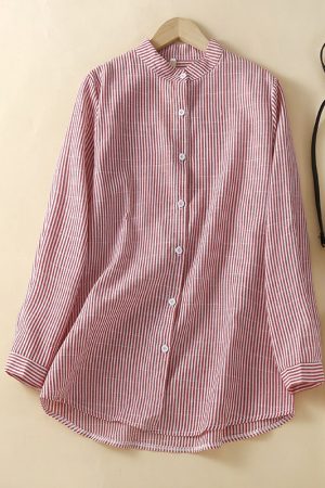 Comfort Stand Collar Shirt