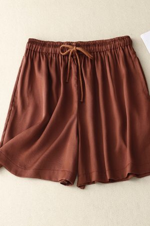 Women's Casual Solid Color Shorts